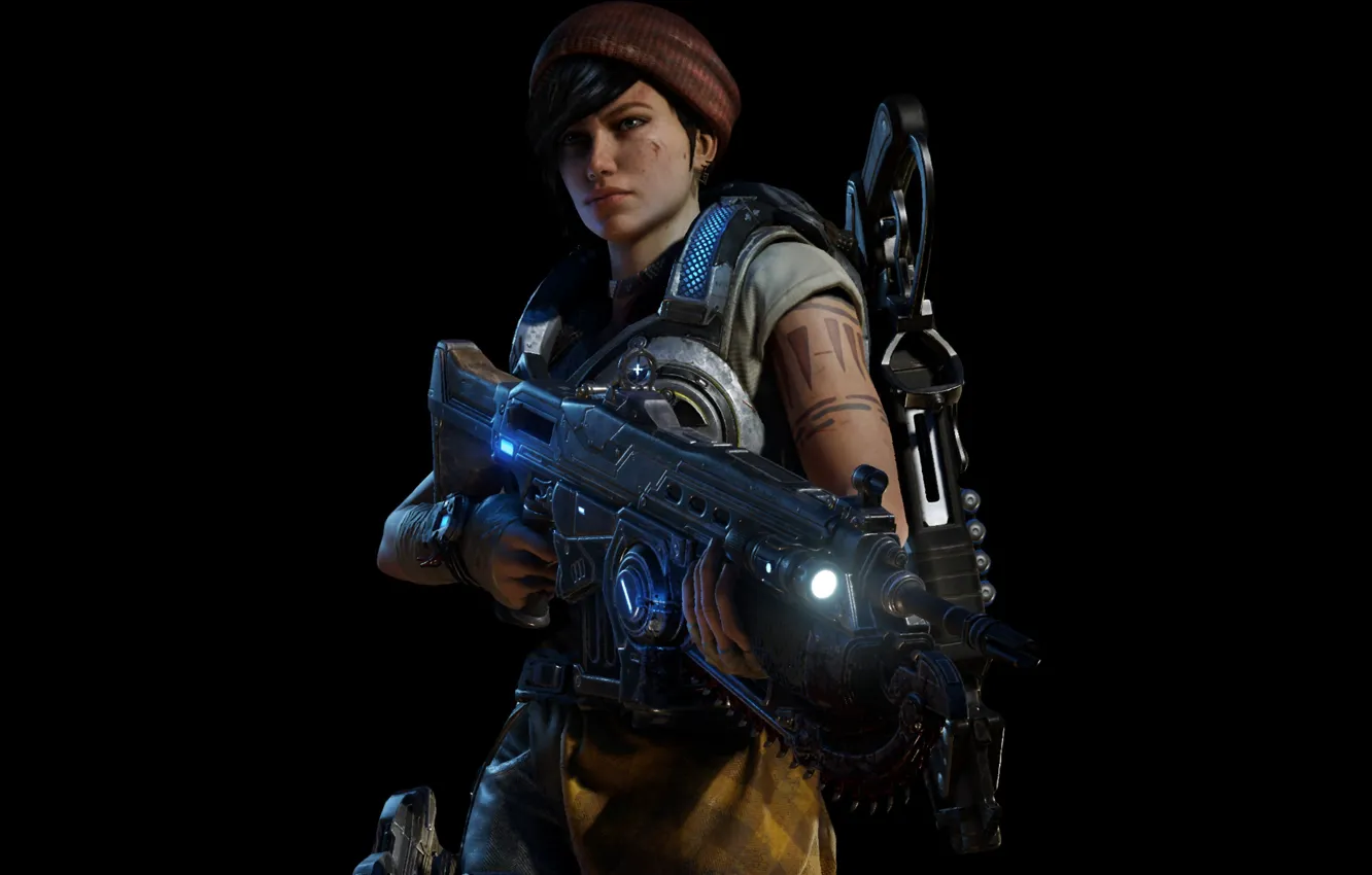 Фото обои Gears of War, Xbox One, Microsoft Studios, Gears of War 4, The Coalition, Kait Diaz