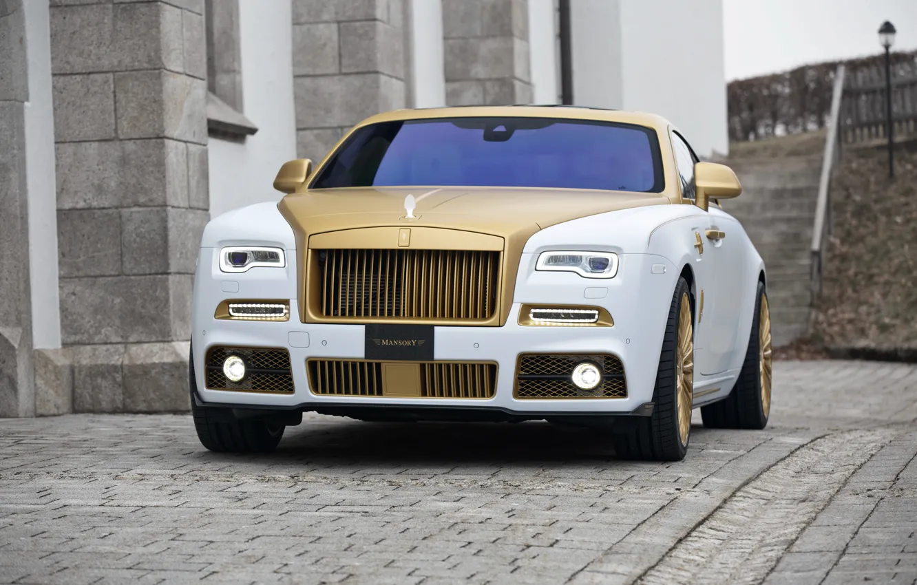 Фото обои Rolls-Royce, Mansory, Wraith, 999, palm-edition