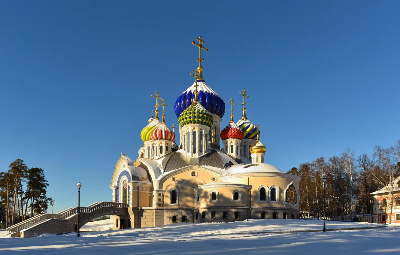 Фото обои москва, россия, русь, Храм Святого Благоверного князя Игоря Черниговскогo