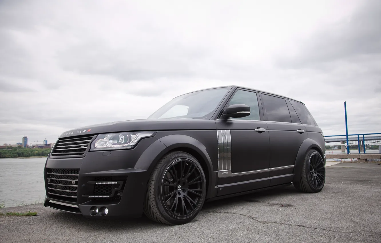 Фото обои Range Rover, рендж ровер, LWB, 2014, Lumma Design, L405, CLR R