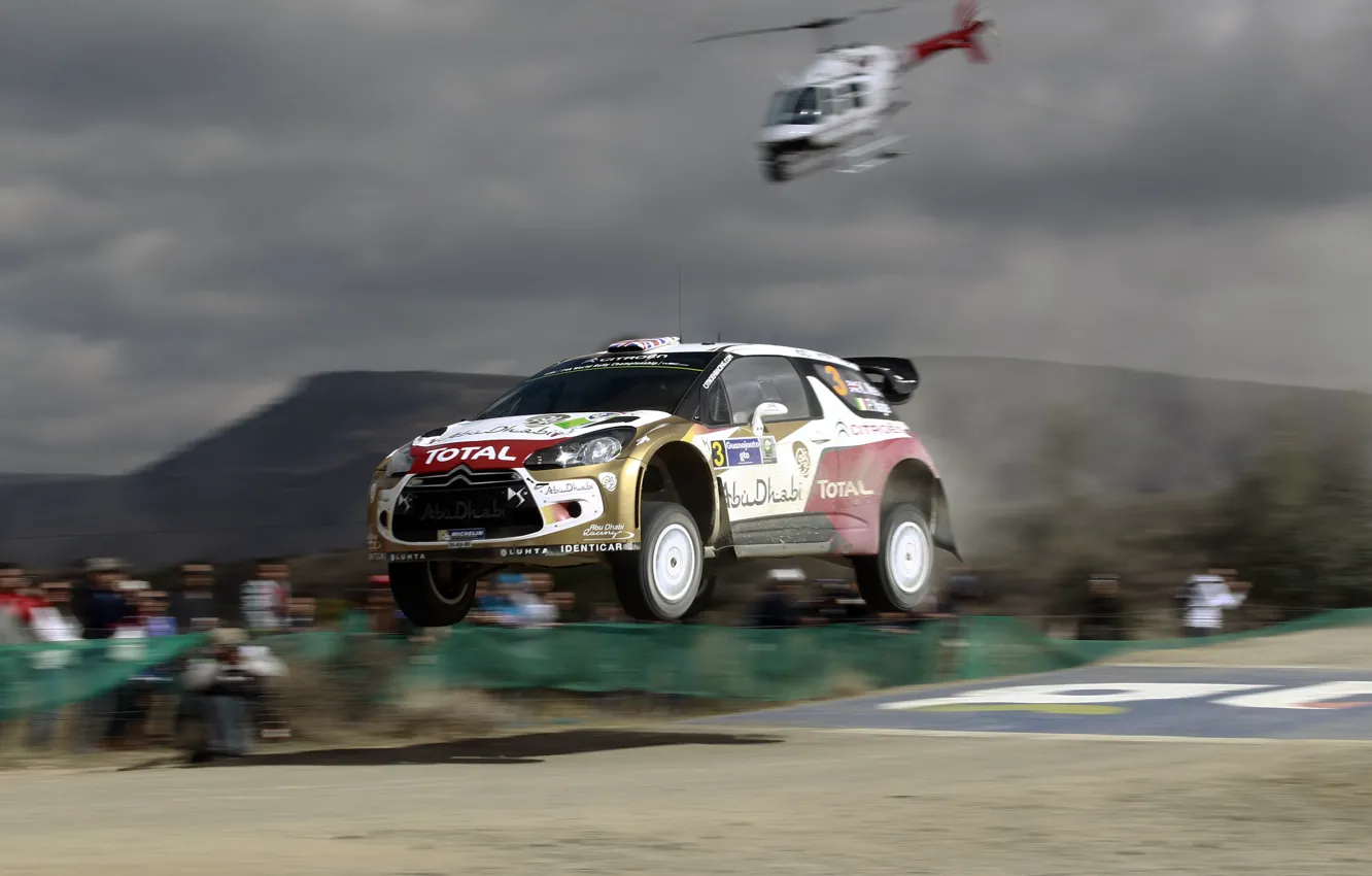 Фото обои Mexico, Rally, Citroën DS3, Guanajuato