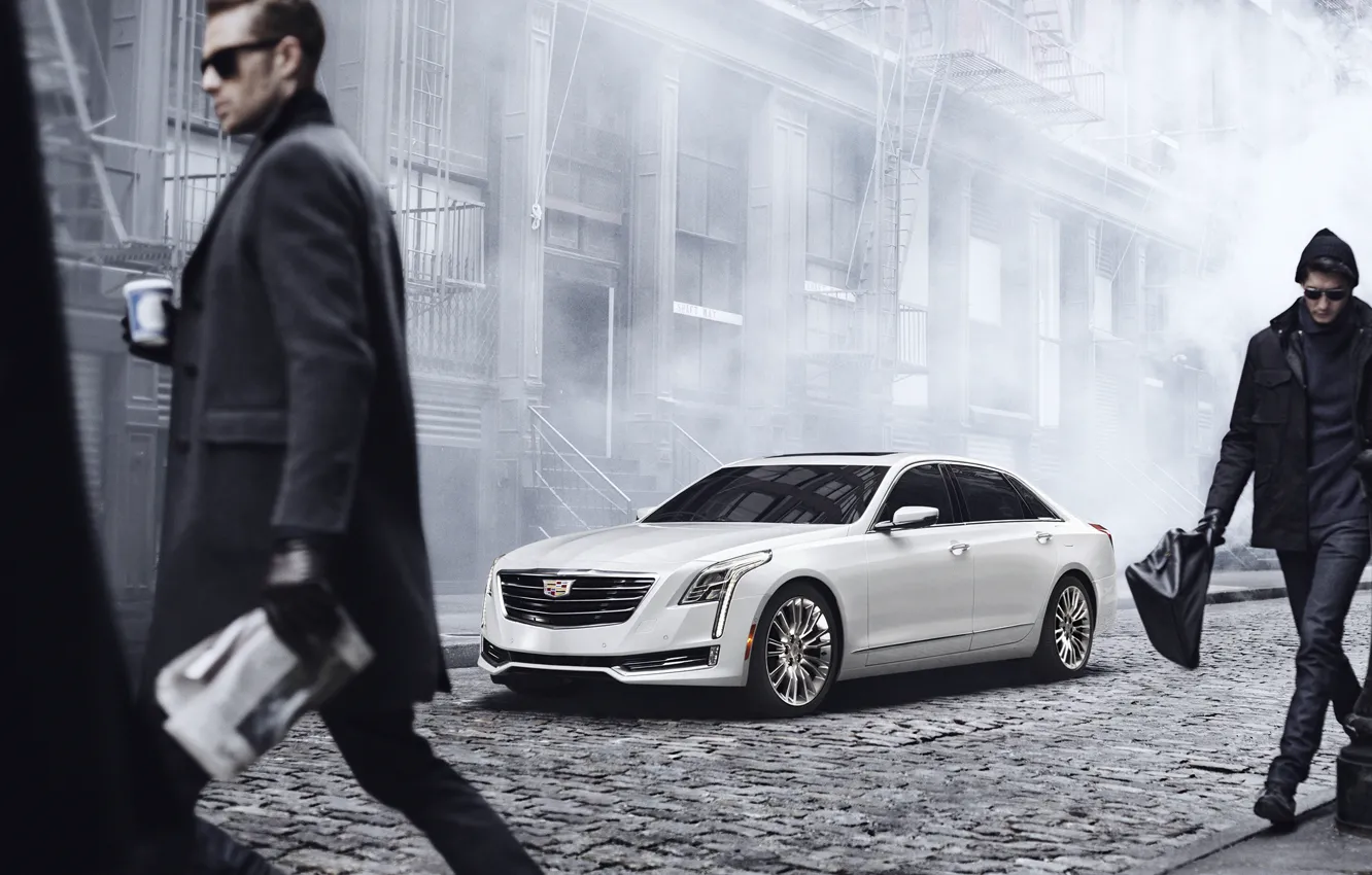 Фото обои Cadillac, кадиллак, 2015, CT6