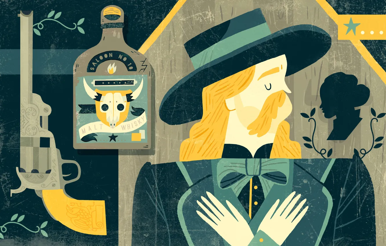 Фото обои бутылка, Йо-хо-хо, виски.