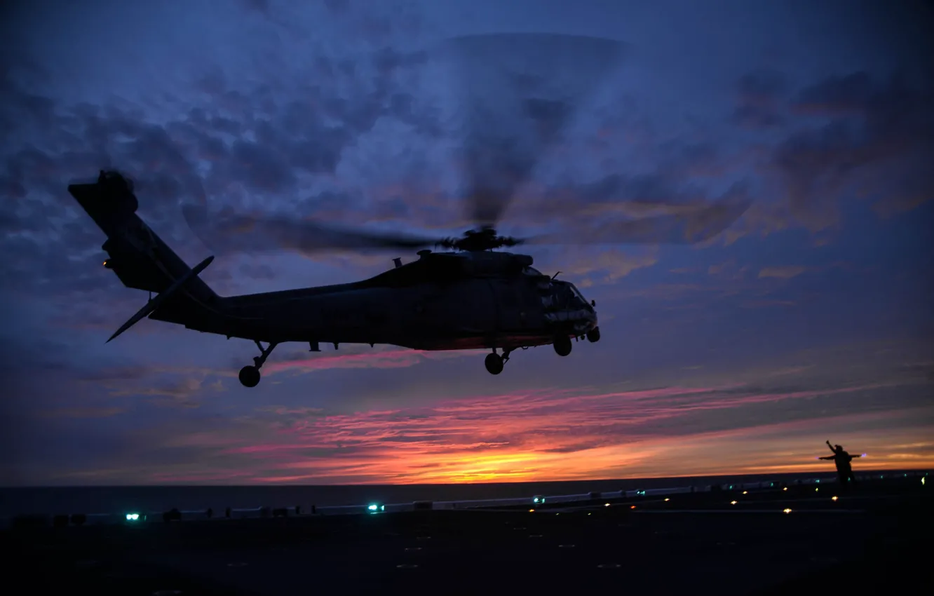Фото обои helicopter, Seahawk, MH-60S