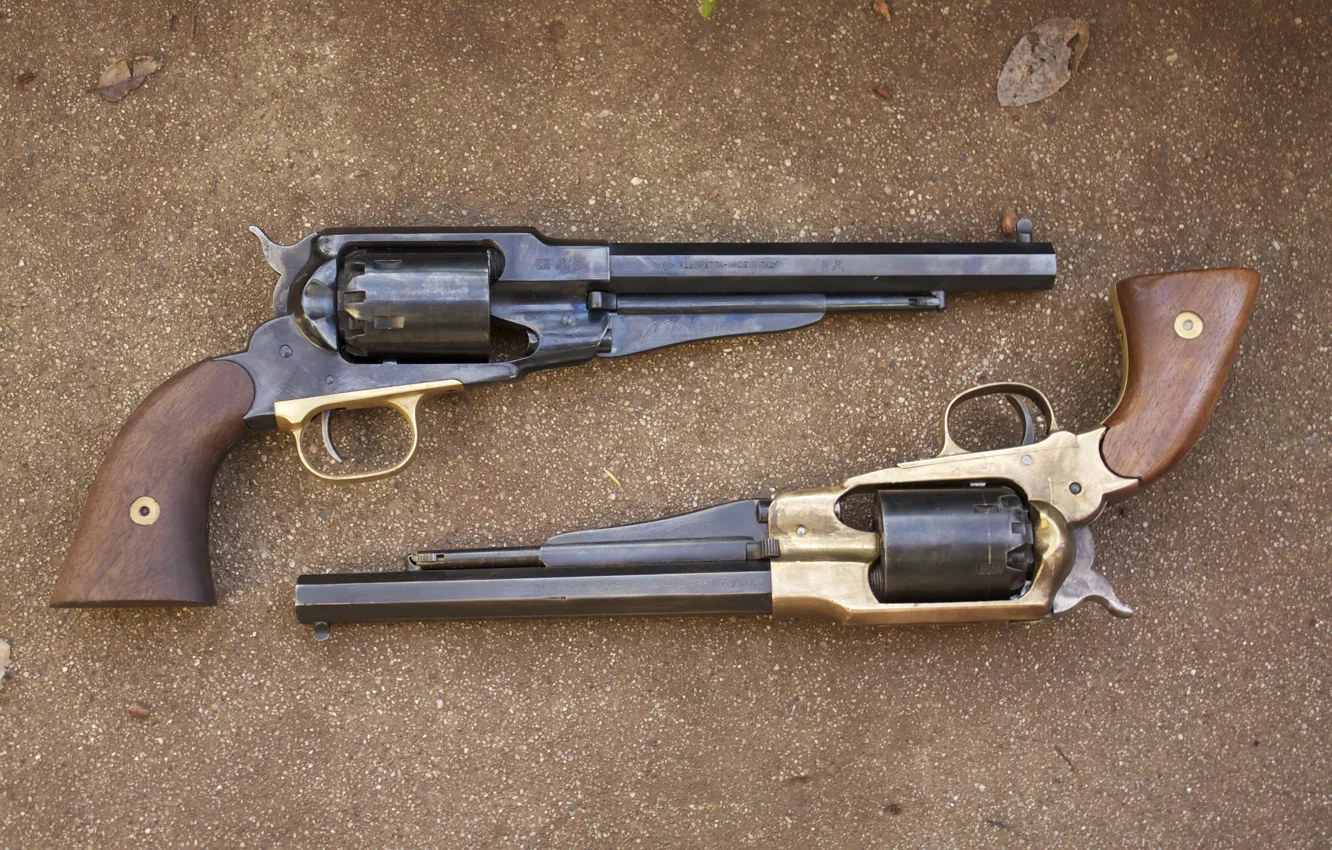 Фото обои оружие, револьверы, модель1858, Ремингтон