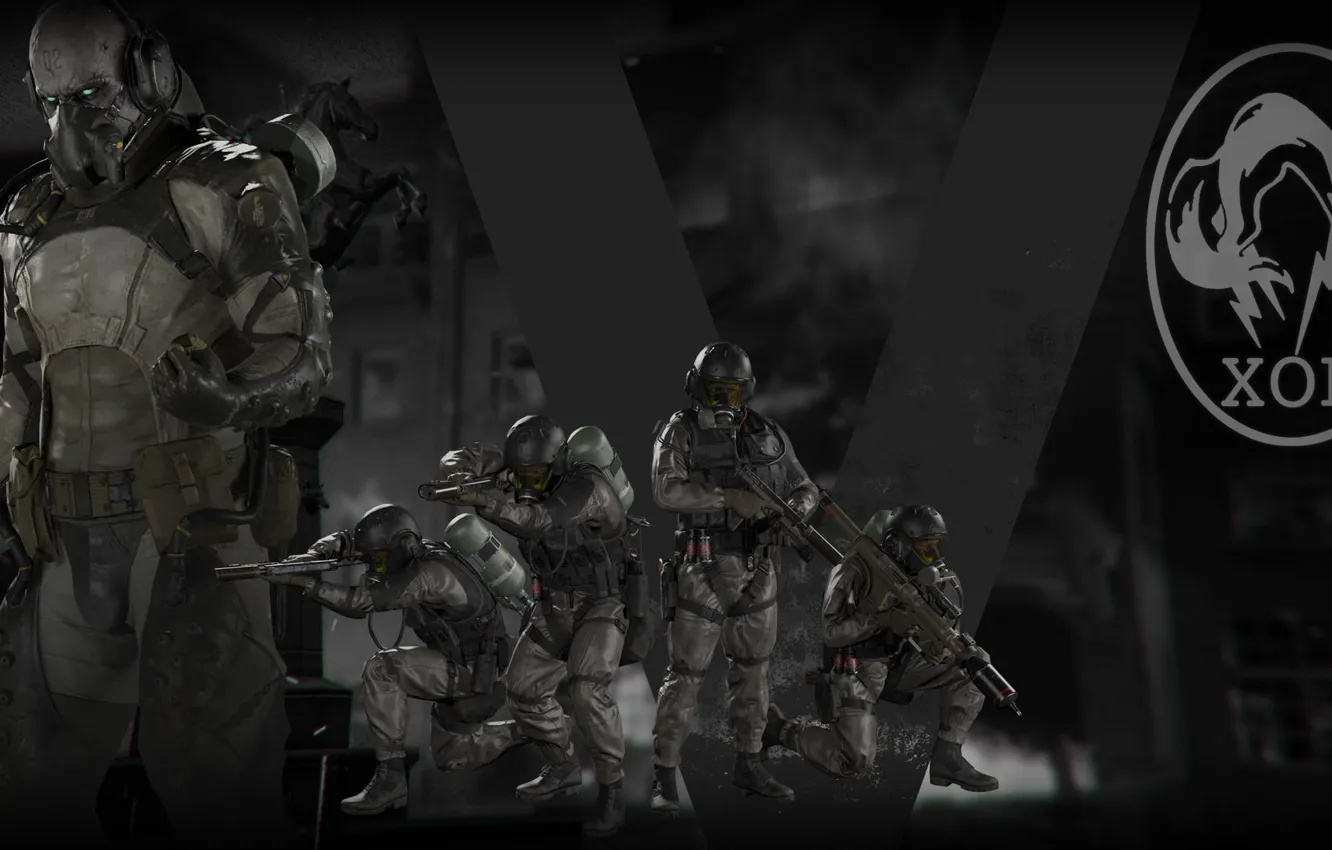 Фото обои Konami, Metal Gear Solid V: The Phantom Pain, Hideo Kojima, XOF, The Phantom Pain
