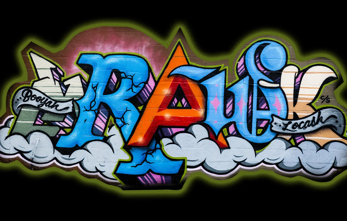 Фото обои graffiti, art, paint