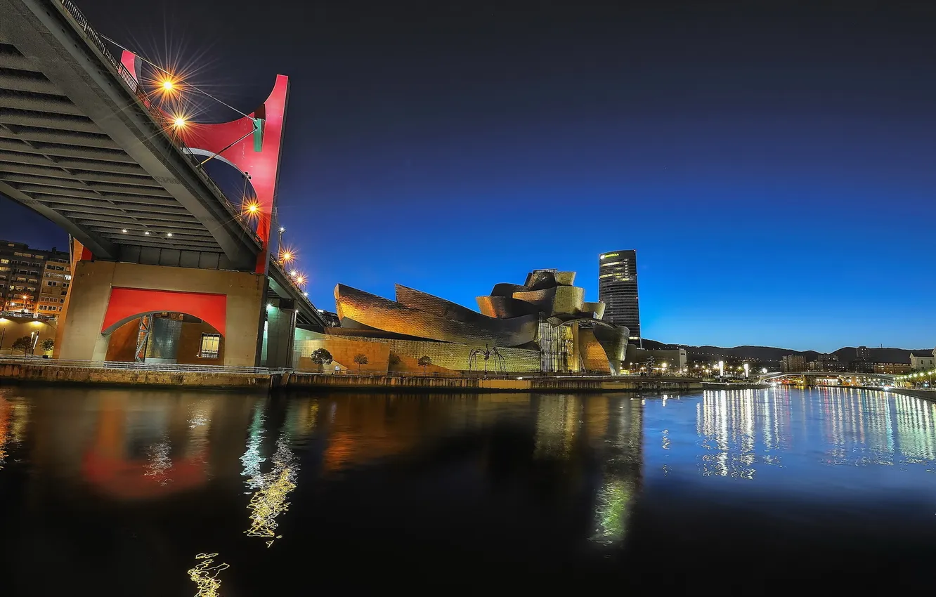 Фото обои Spain, Bilbao, Basque Country, Abando