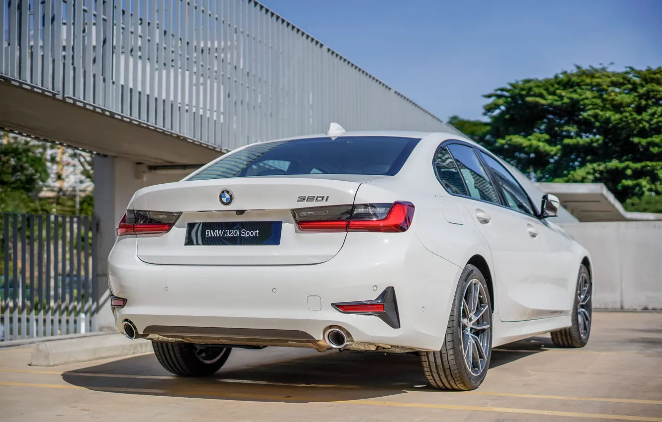 Фото обои BMW, 3 Series, G20, BMW 320i M Sport