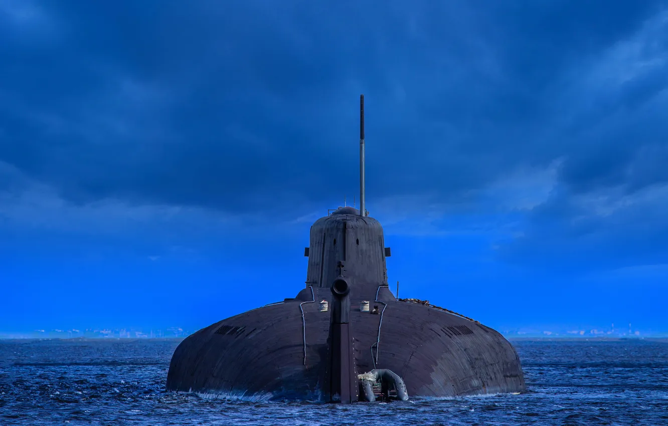 Фото обои force, shipyard, nuclear submarine, borei-class, establishment