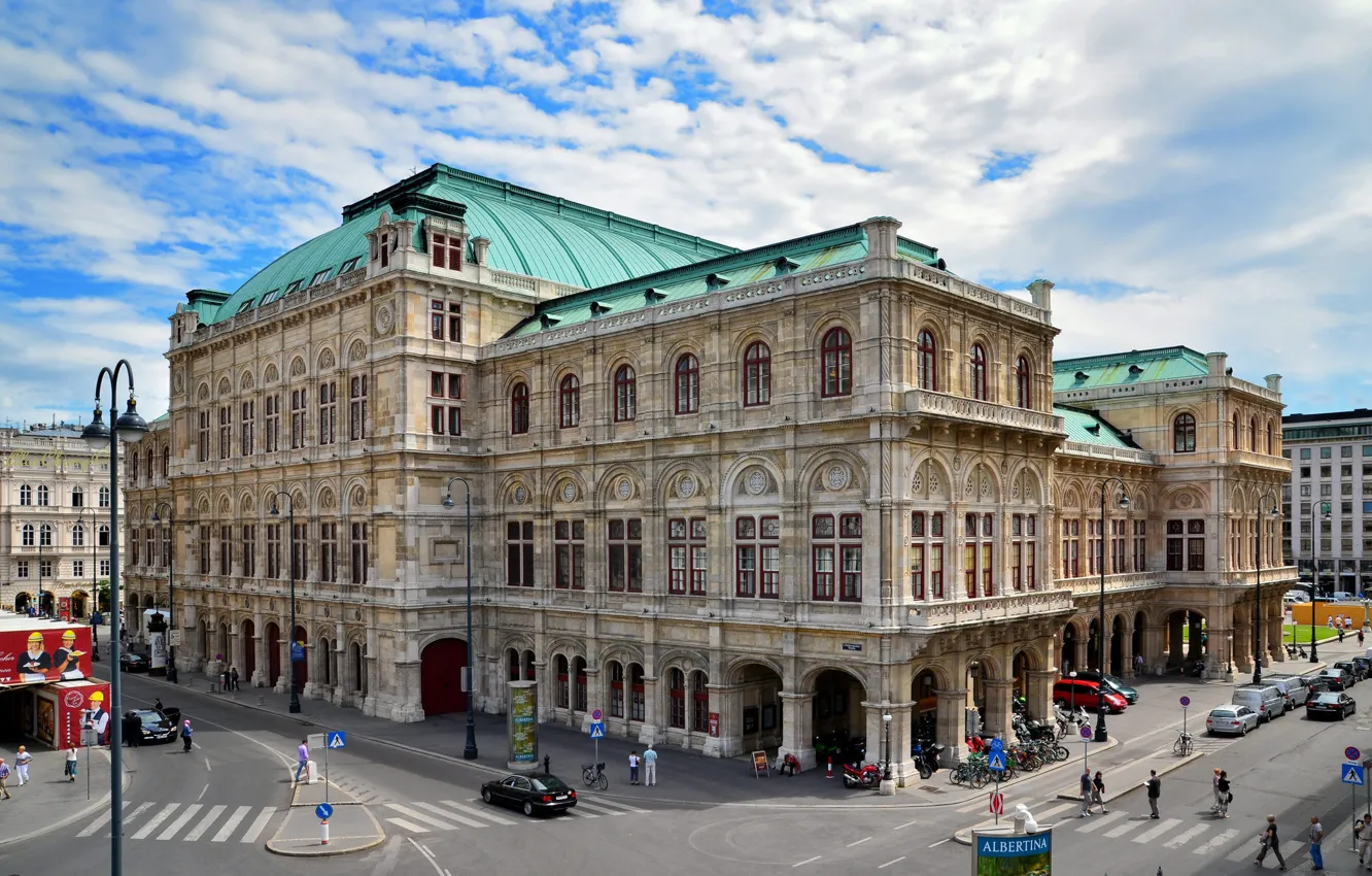 Фото обои Австрия, Вена, Vienna Opera House