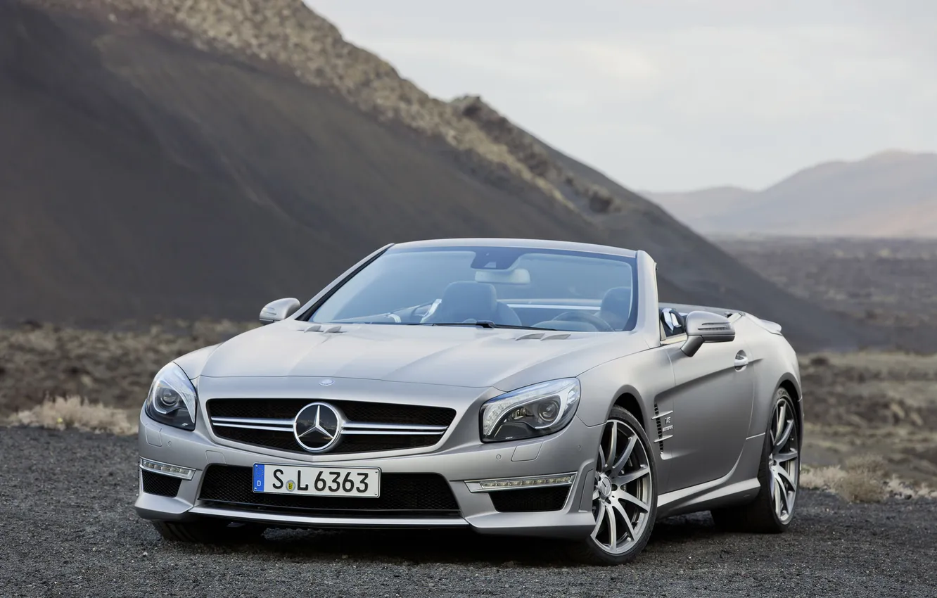 Фото обои машина, природа, 2012 Mercedes-Benz SL 63 AMG