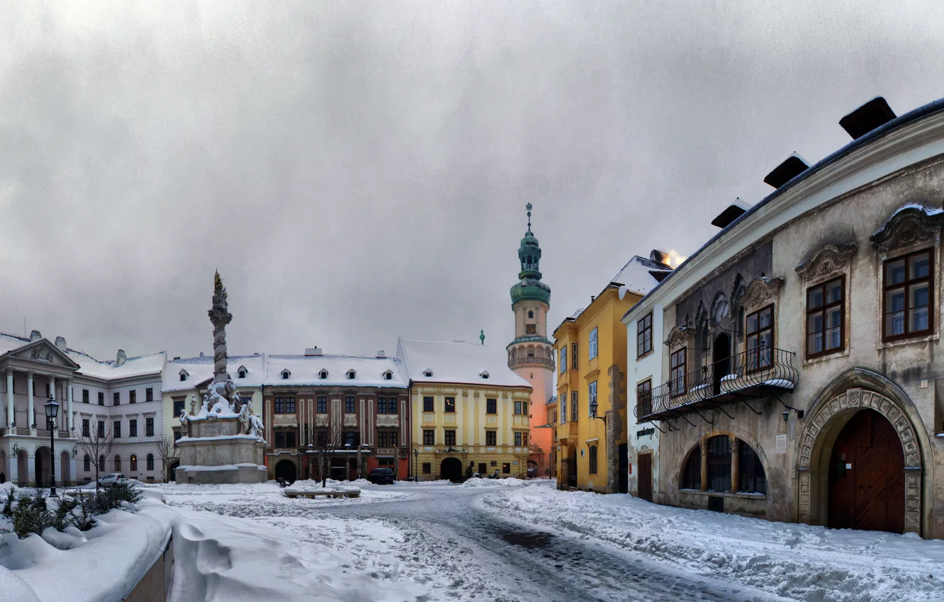 Фото обои Здания, Архитектура, Венгрия, Hungary, Architecture, Шопрон, Sopron