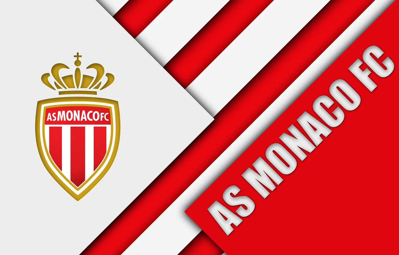 Фото обои wallpaper, sport, logo, football, Ligue 1, AS Monaco
