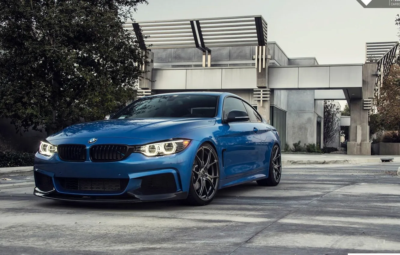 Фото обои бмв, BMW, turbo, wheels, Coupe, blue, power, front