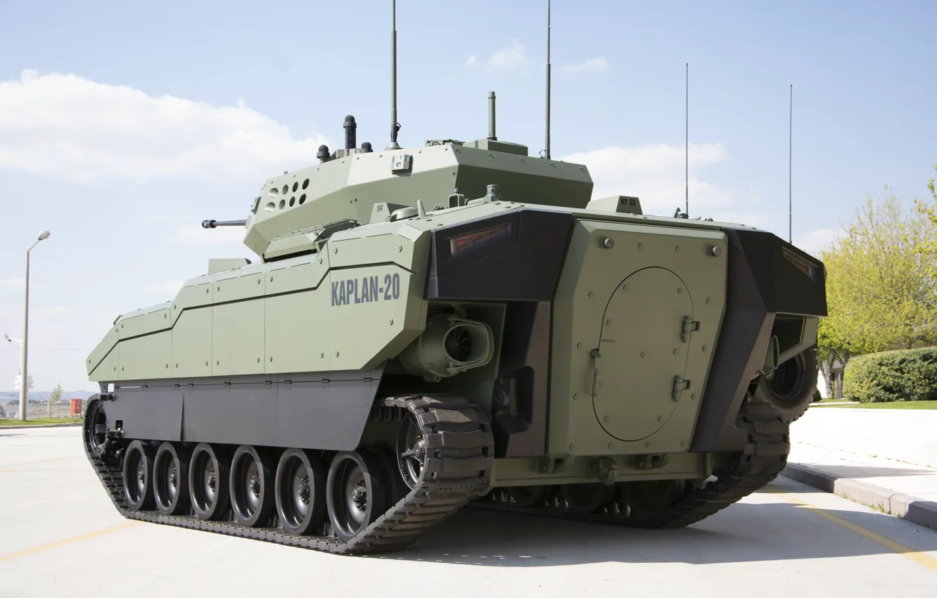 Фото обои gun, weapon, Turkey, tank, cannon, amphibious armored combat vehicle, FNSS Savunma Sistemleri A.Ş., FNSS ACV-15