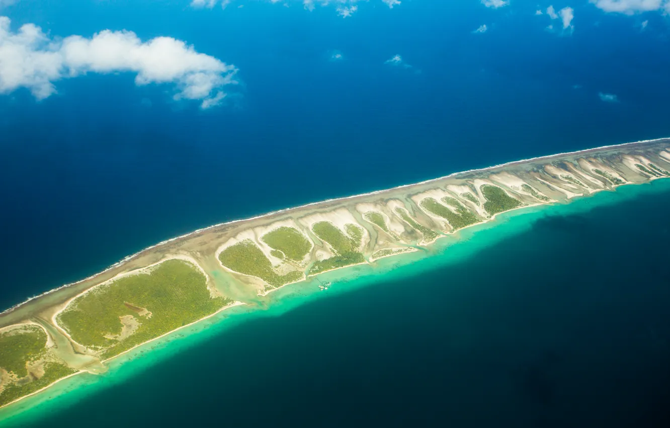 Фото обои sea, French Polynesia, Tuamotu-Gambier, Polynésie française