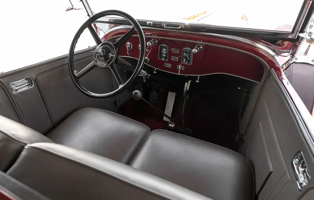 Фото обои Sport, ретро автомобили, 1930, Phaeton, Pierce-Arrow, Model B, retro cars, Pierce-Arrow Model B Sport
