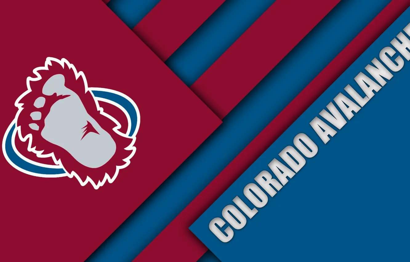 Фото обои логотип, USA, США, хоккей, НХЛ, Денвер, Colorado Avalanche, Колорадо Эвеланш