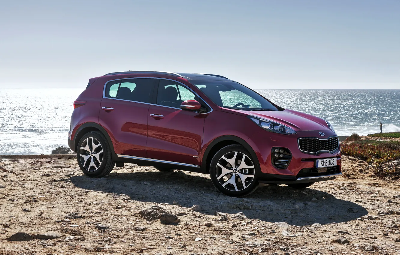 Фото обои Kia, киа, 2015, Sportage, спортаж