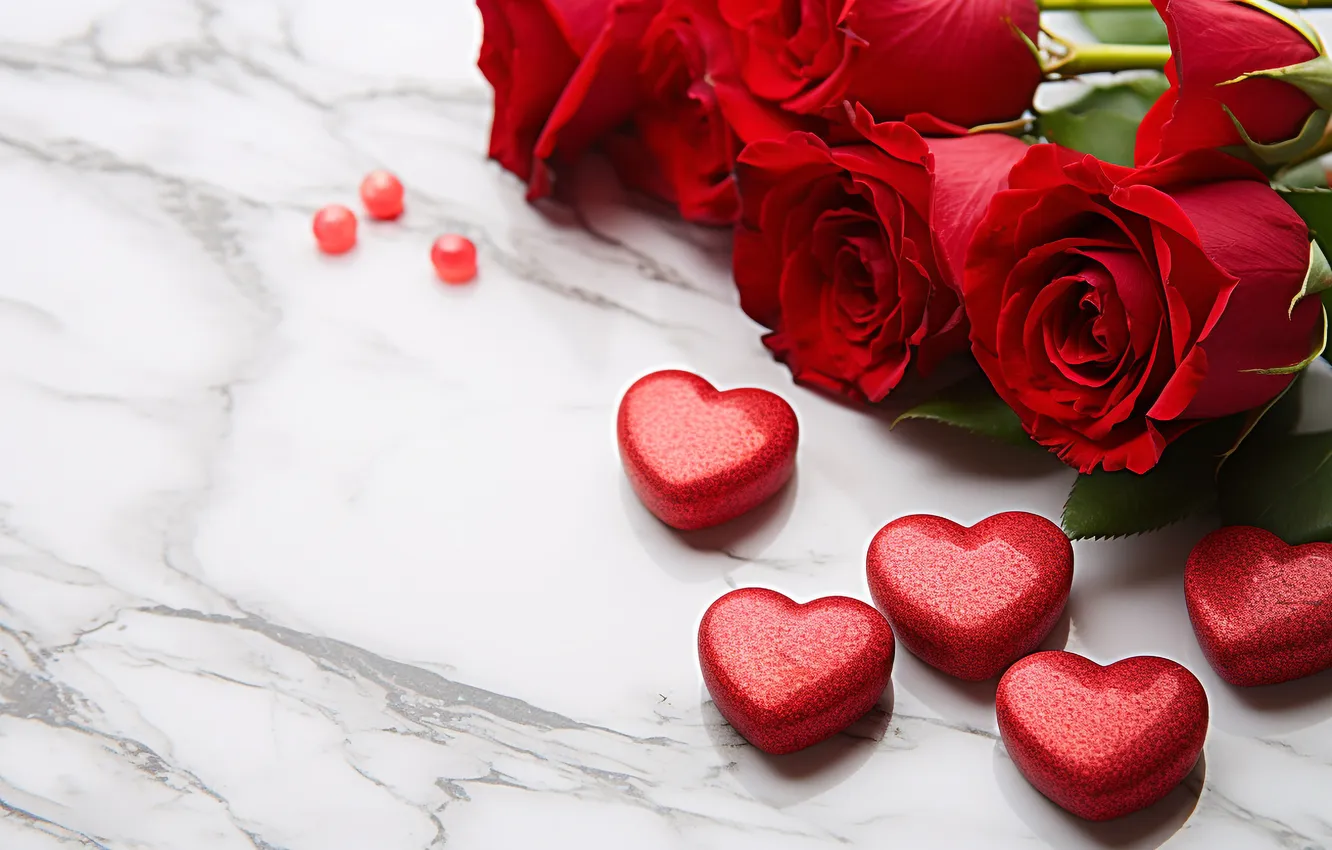 Фото обои любовь, цветы, подарок, романтика, сердце, розы, love, happy
