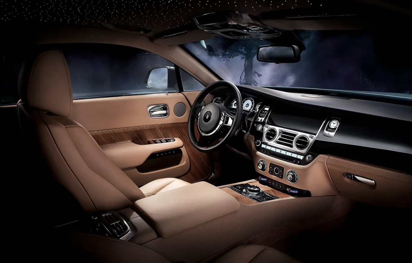 Фото обои Rolls-Royce, класс, бренд, престиж