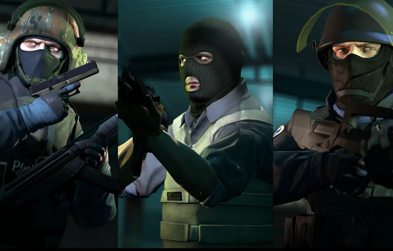 Фото обои game, рендер, Counter Strike, terrorist