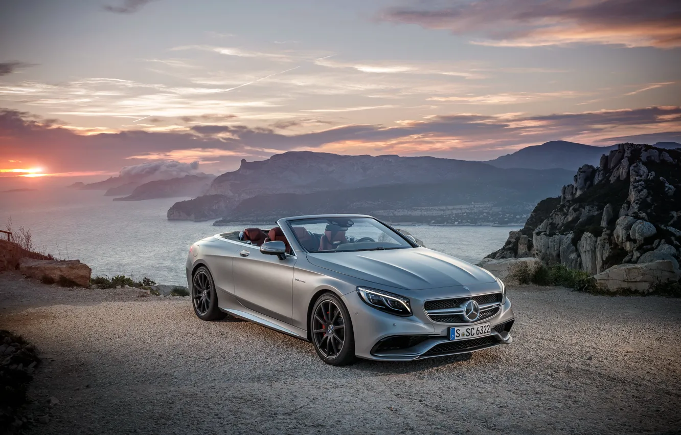 Фото обои Mercedes-Benz, кабриолет, мерседес, AMG, Cabriolet, S-Class, A217