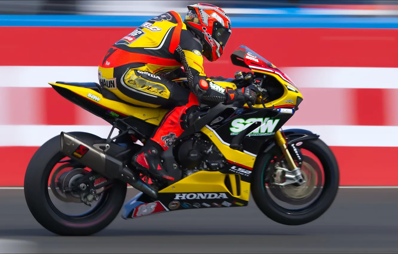 Фото обои мотоциклы, спорт, скорость, sport, Honda, speed, motocycle, wallpapers 1920 x 1080