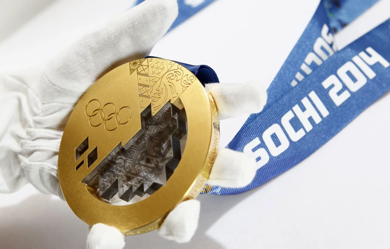 Фото обои олимпиада, Сочи 2014, Sochi 2014, зимние олимпийские игры, Золотая медаль