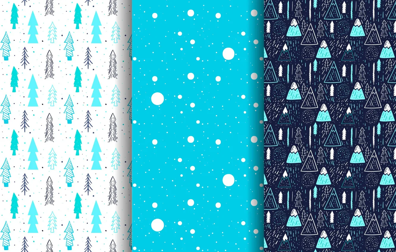 Фото обои зима, синий, фон, голубой, новый год, текстура