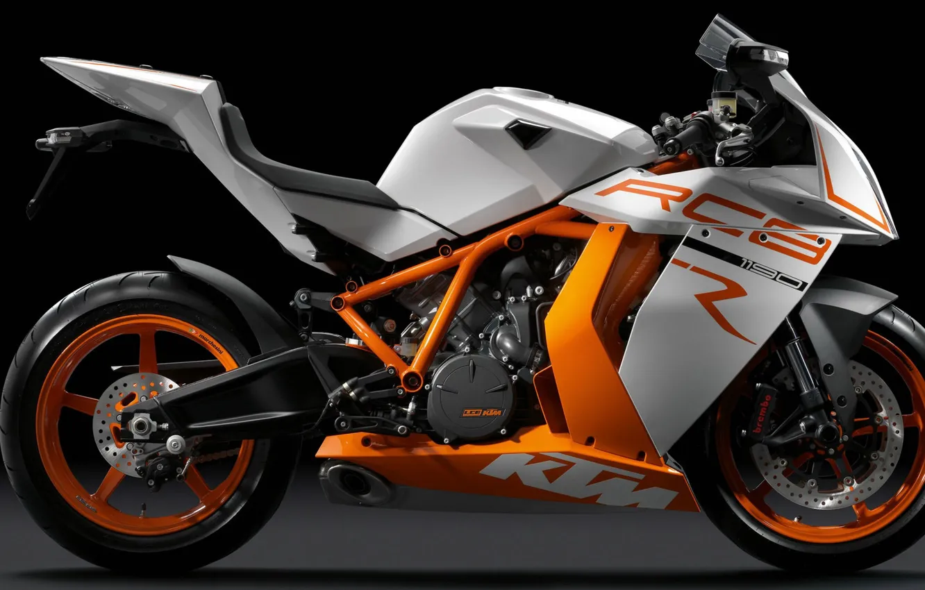 Фото обои мотоцикл, вид сбоку, KTM, Price, 1190, KTM 1190 Price