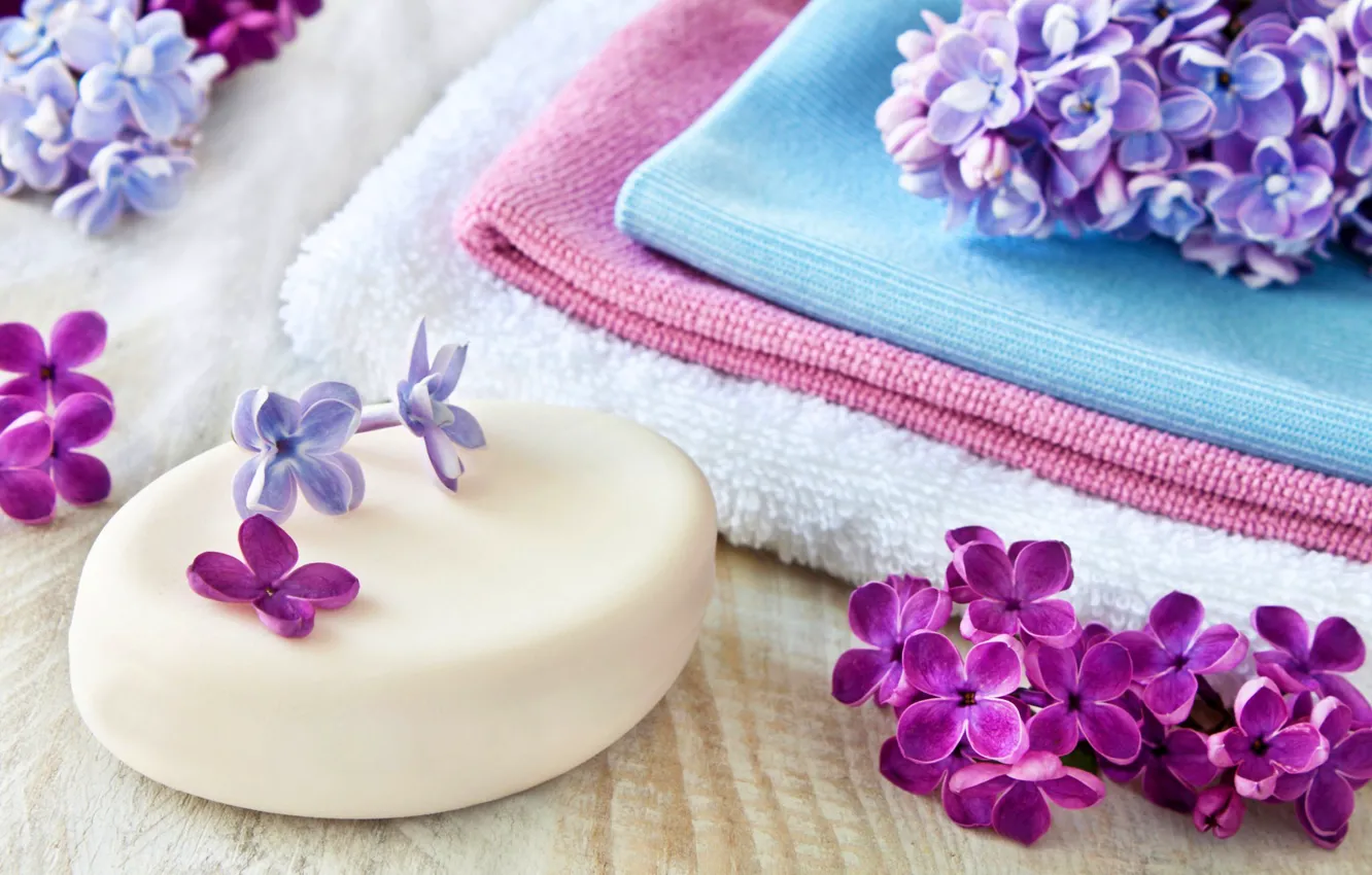 Фото обои сиреневый, мыло, soap, спа, spa, lilac