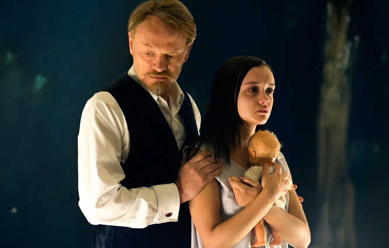 Фото обои ужасы, Jared Harris, Olivia Cooke, The Quiet Ones, Эксперимент:Зло