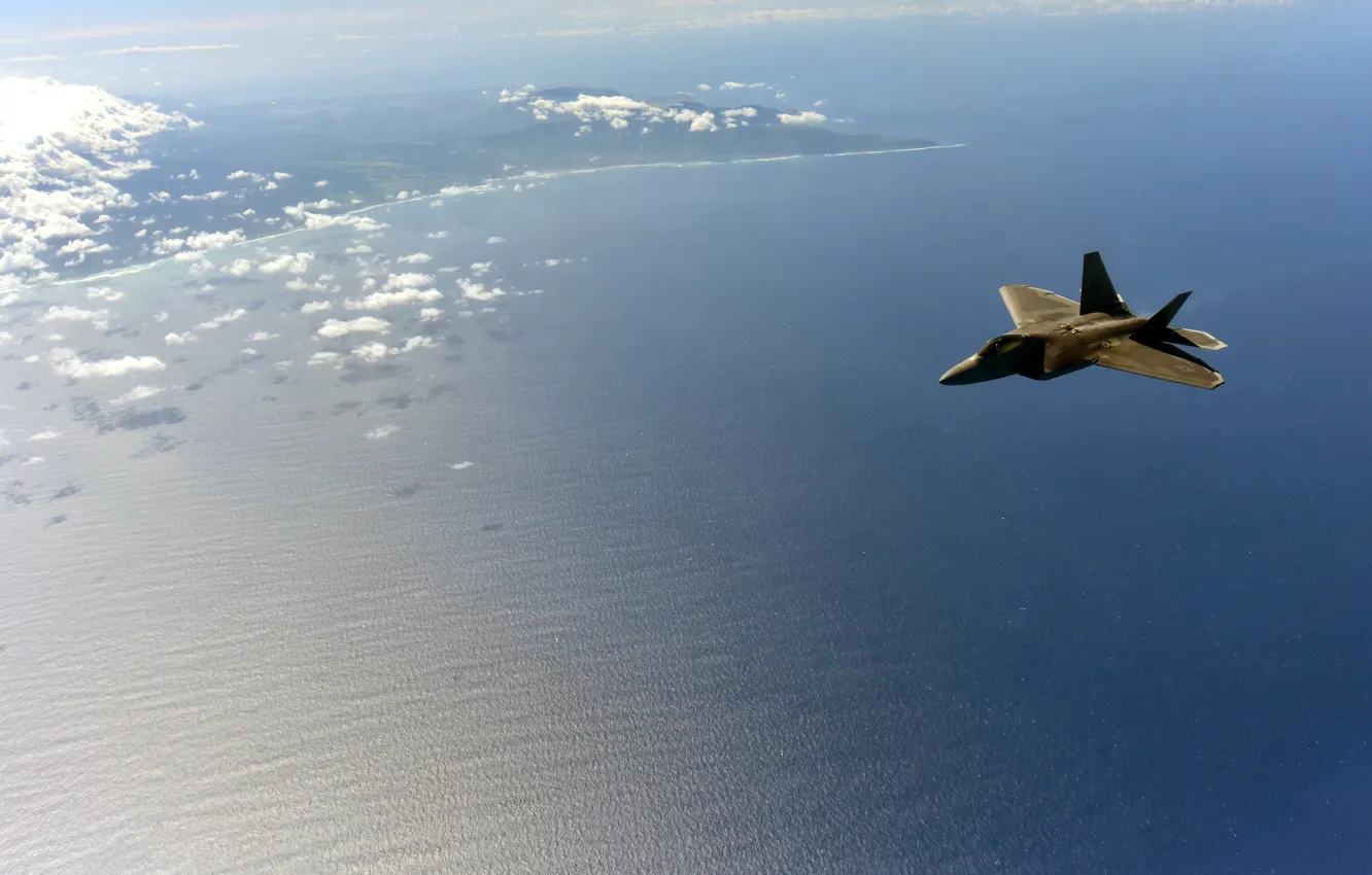 Фото обои оружие, самолёт, F-22 Raptor