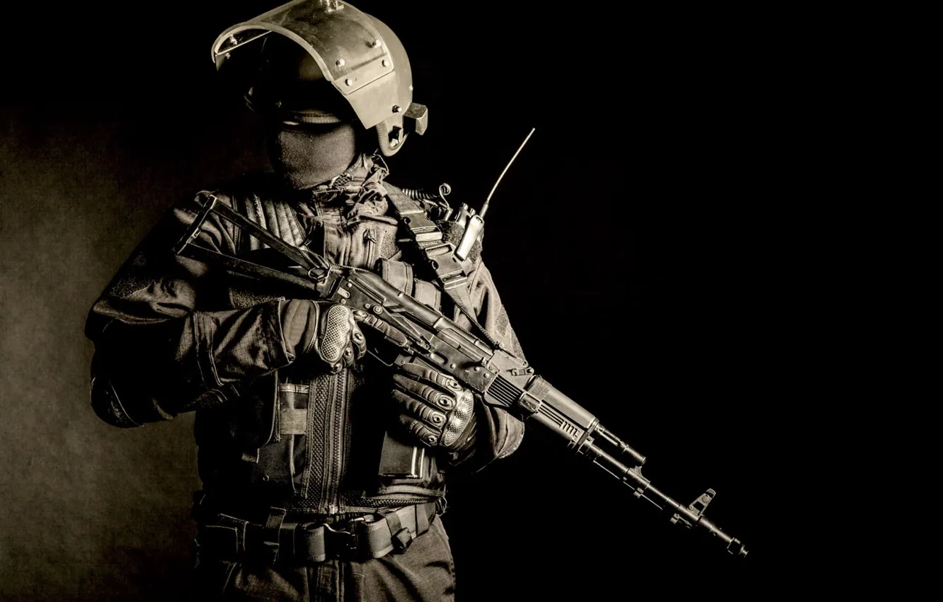 Фото обои military, machine gun, equipment, armed forces