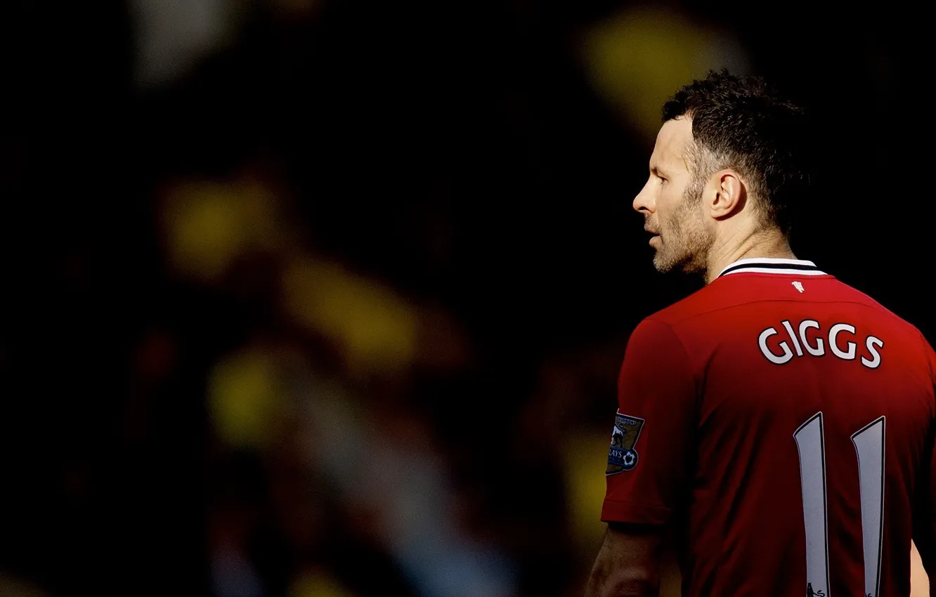 Фото обои Manchester United, Rayn Giggs, The Legend