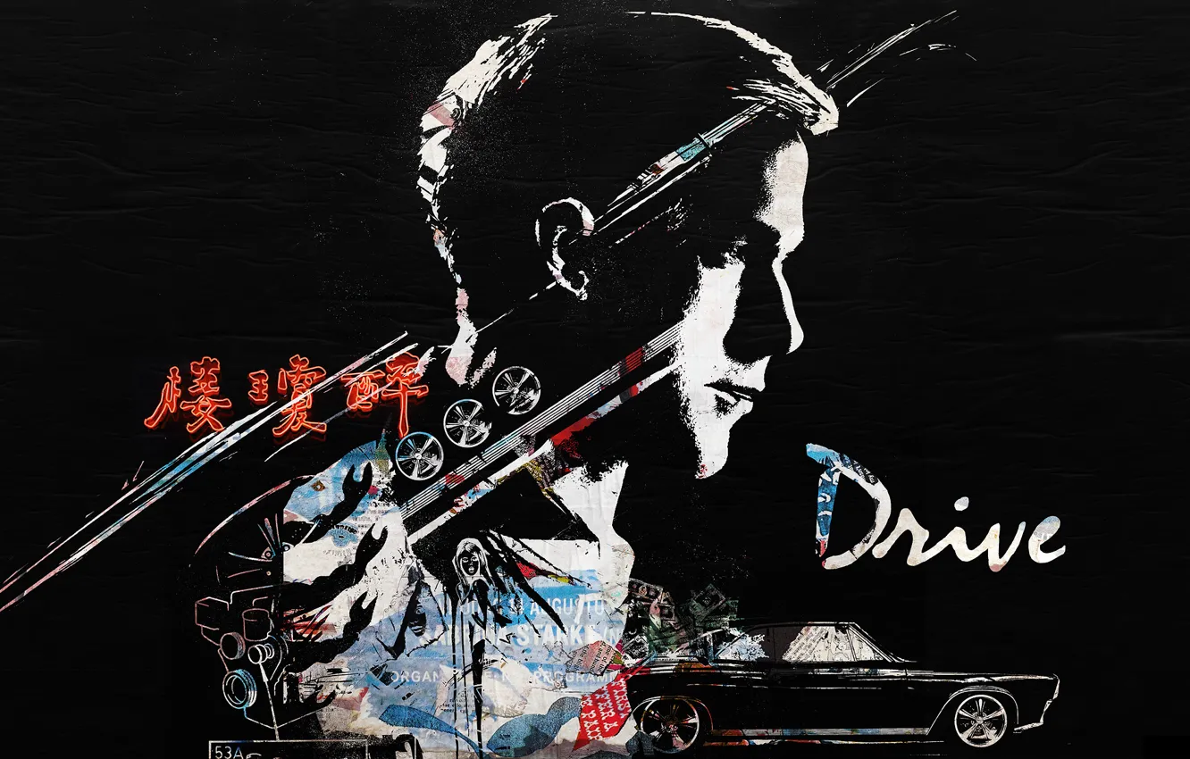 Фото обои актер, Drive, Ryan Gosling, Nicolas Winding Refn