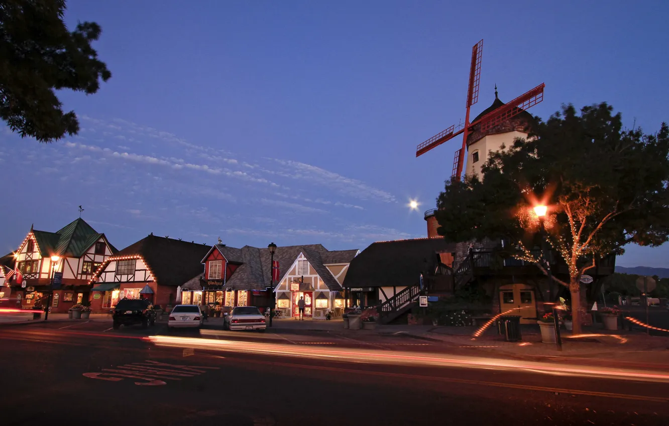 Фото обои city, город, USA, California, Santa Barbara