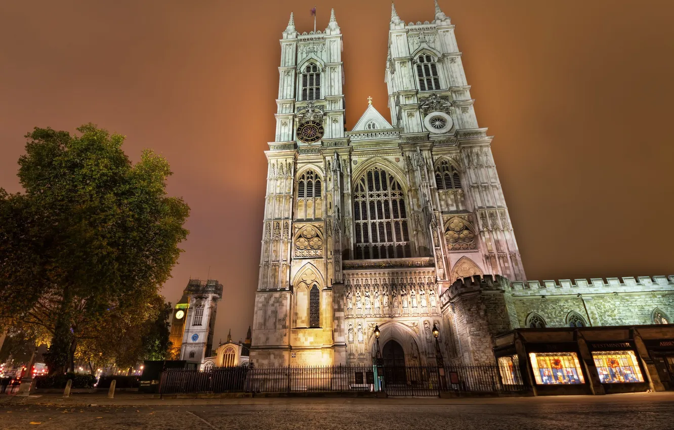 Фото обои Лондон, London, England, Westminster Abbey