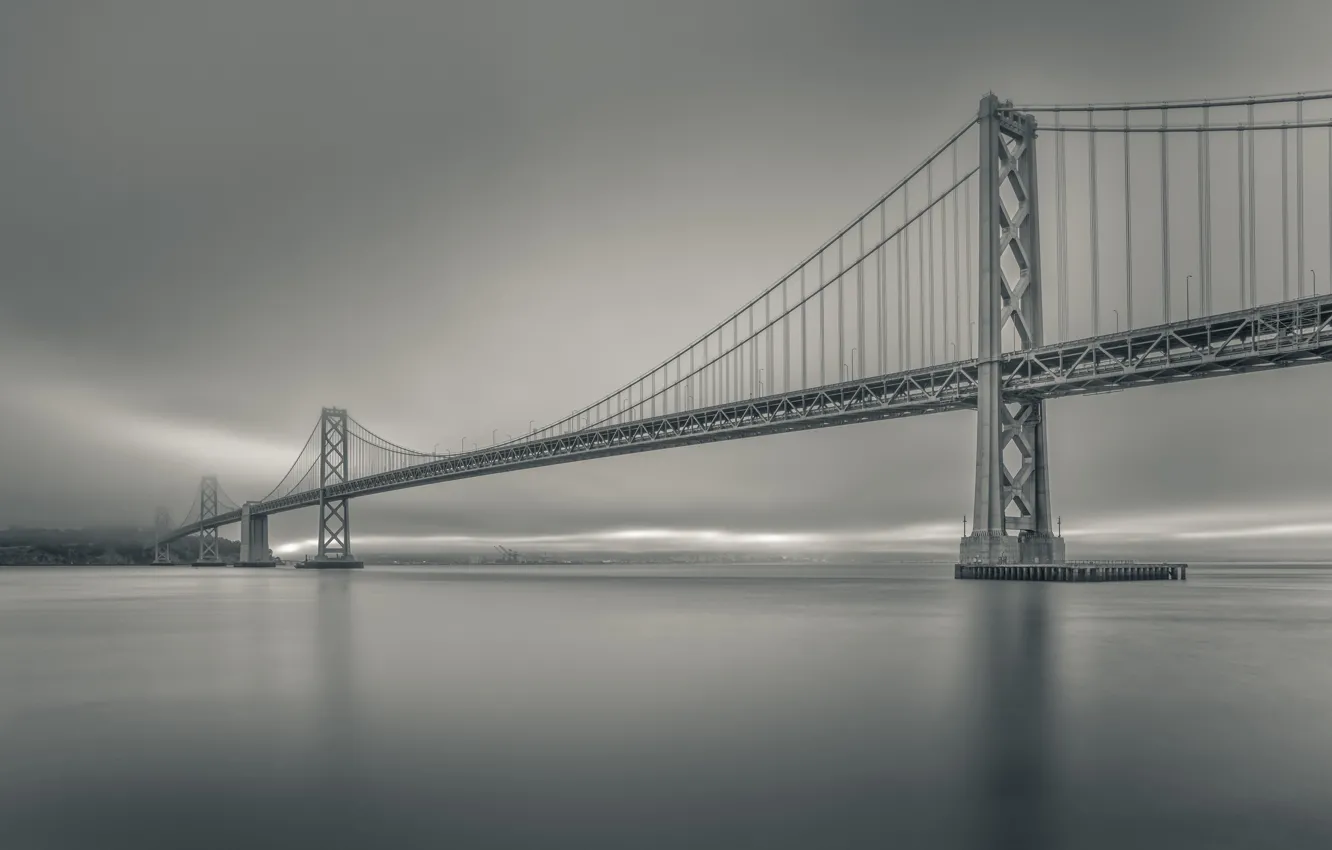 Фото обои summer, San Francisco, Bay Bridge