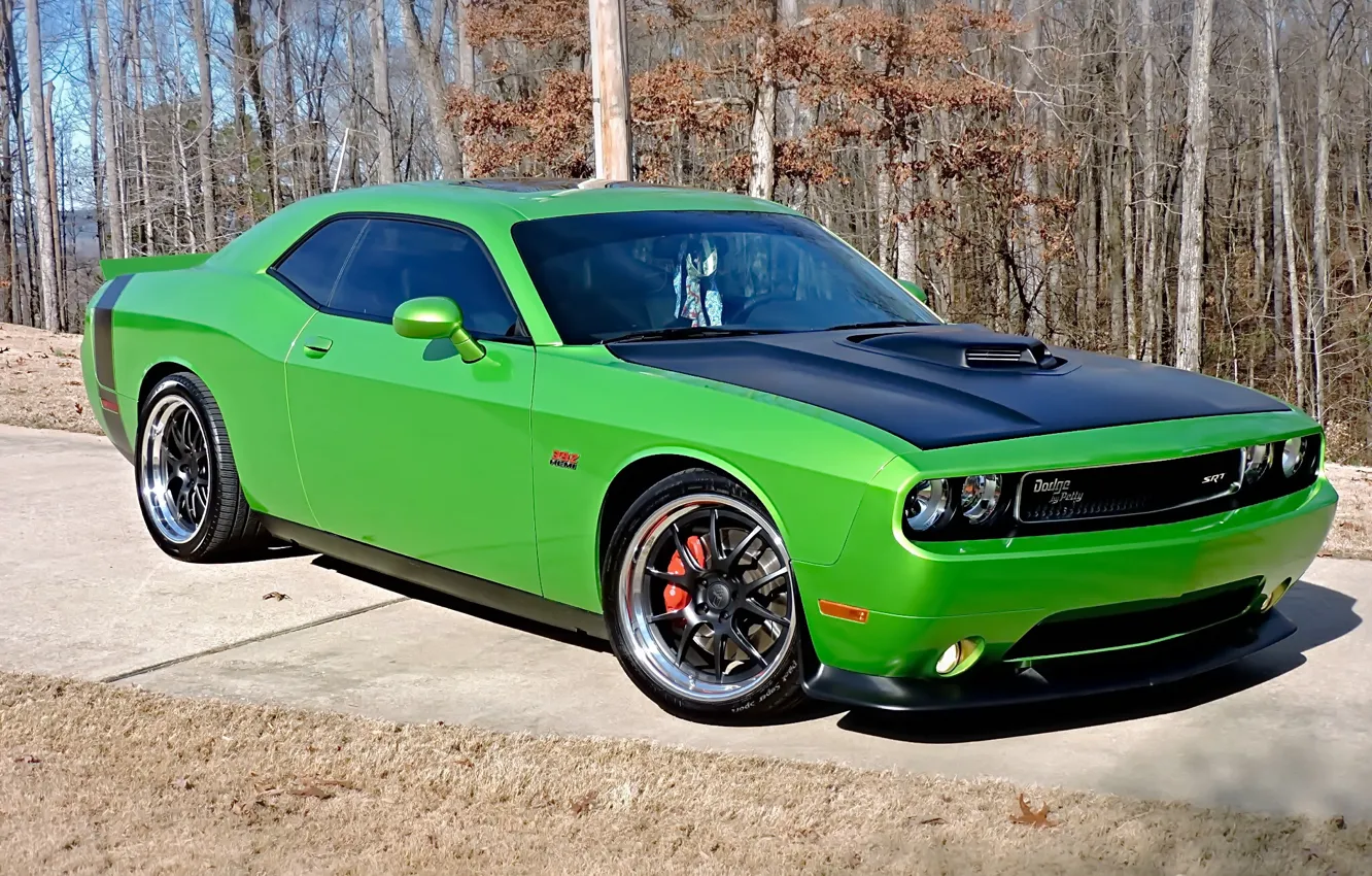 Фото обои Dodge, Challenger, SRT, Wheels, GA3