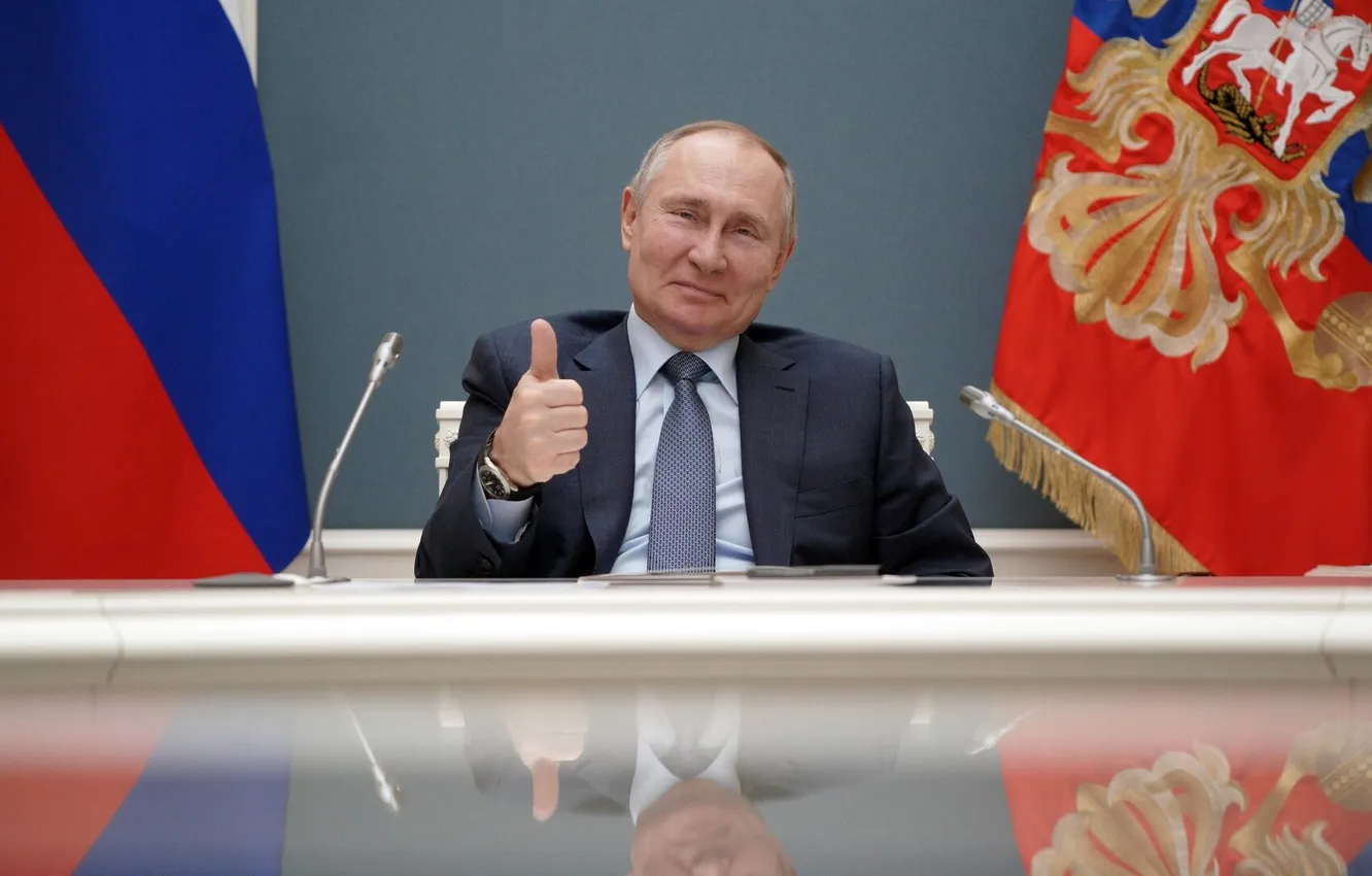 Фото обои Путин, Россия, Президент, Путин Владимир Владимирович