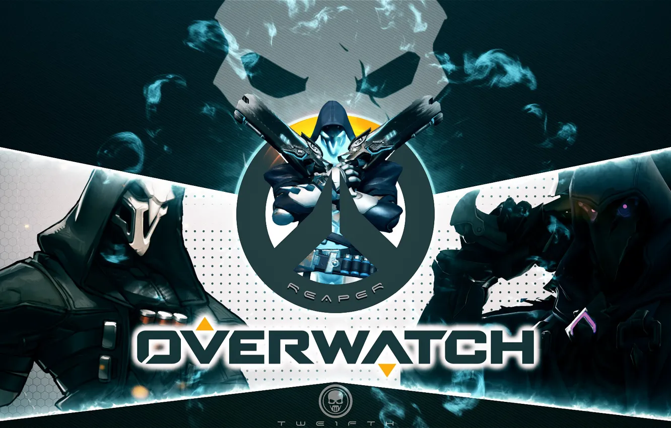 Фото обои Reaper, reaper o fsouls, Overwatch