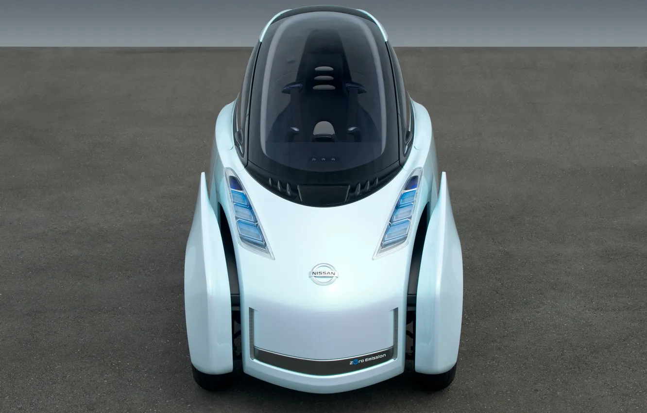 Фото обои Concept, Ниссан, Nissan, концепт-кар, 2009, Land Glider, Nissan Land Glider Concept