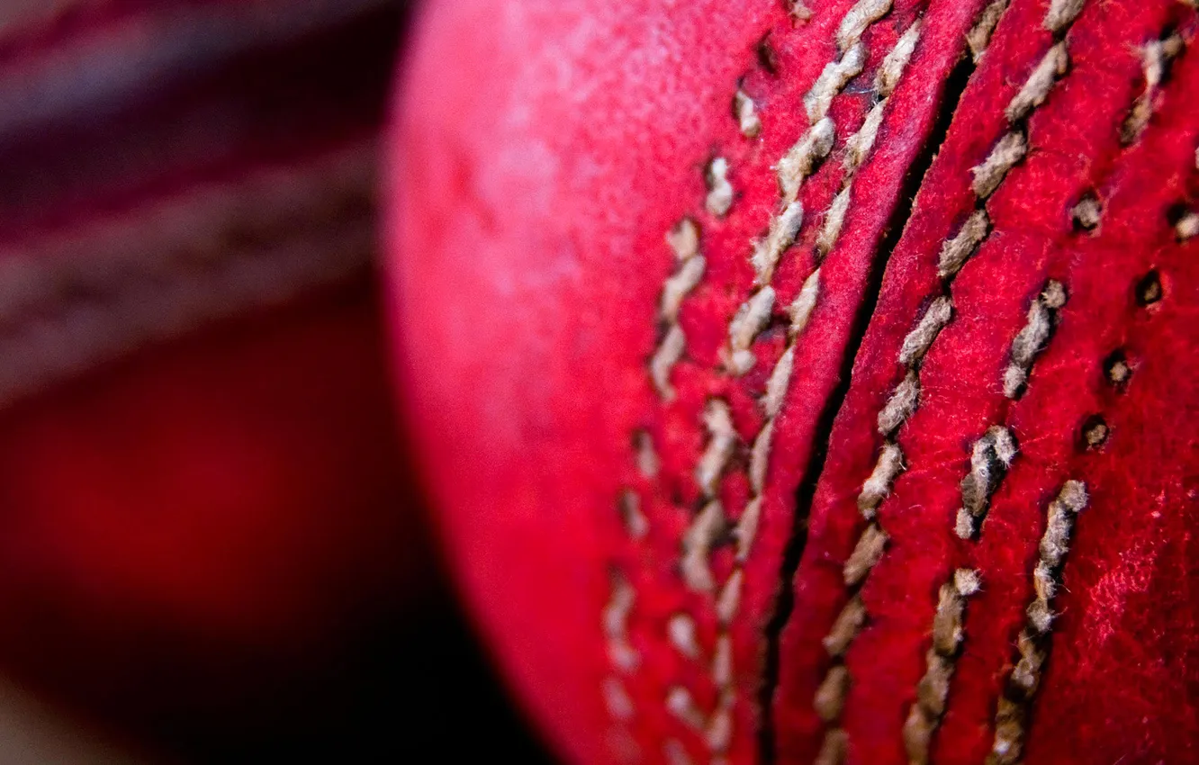 Фото обои макро, краски, игра, мяч, крикет