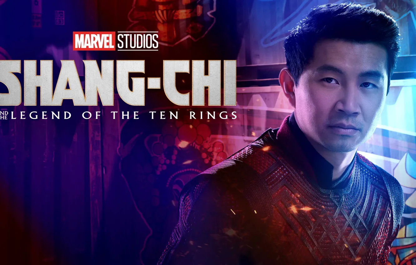 Фото обои Ten rings, Legend of ten rings, Marvel studios, Shang chi, Simu Liu