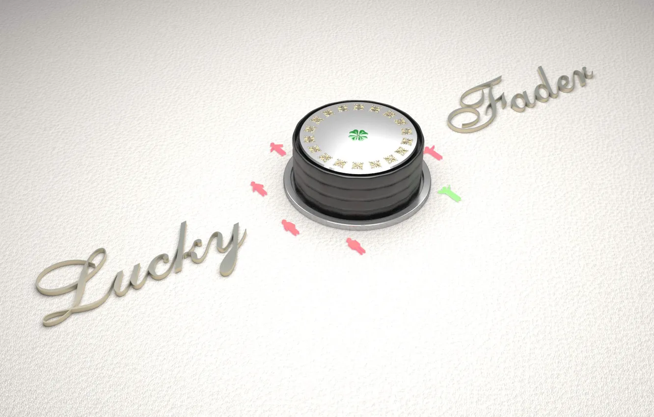 Фото обои render, fader, lucky