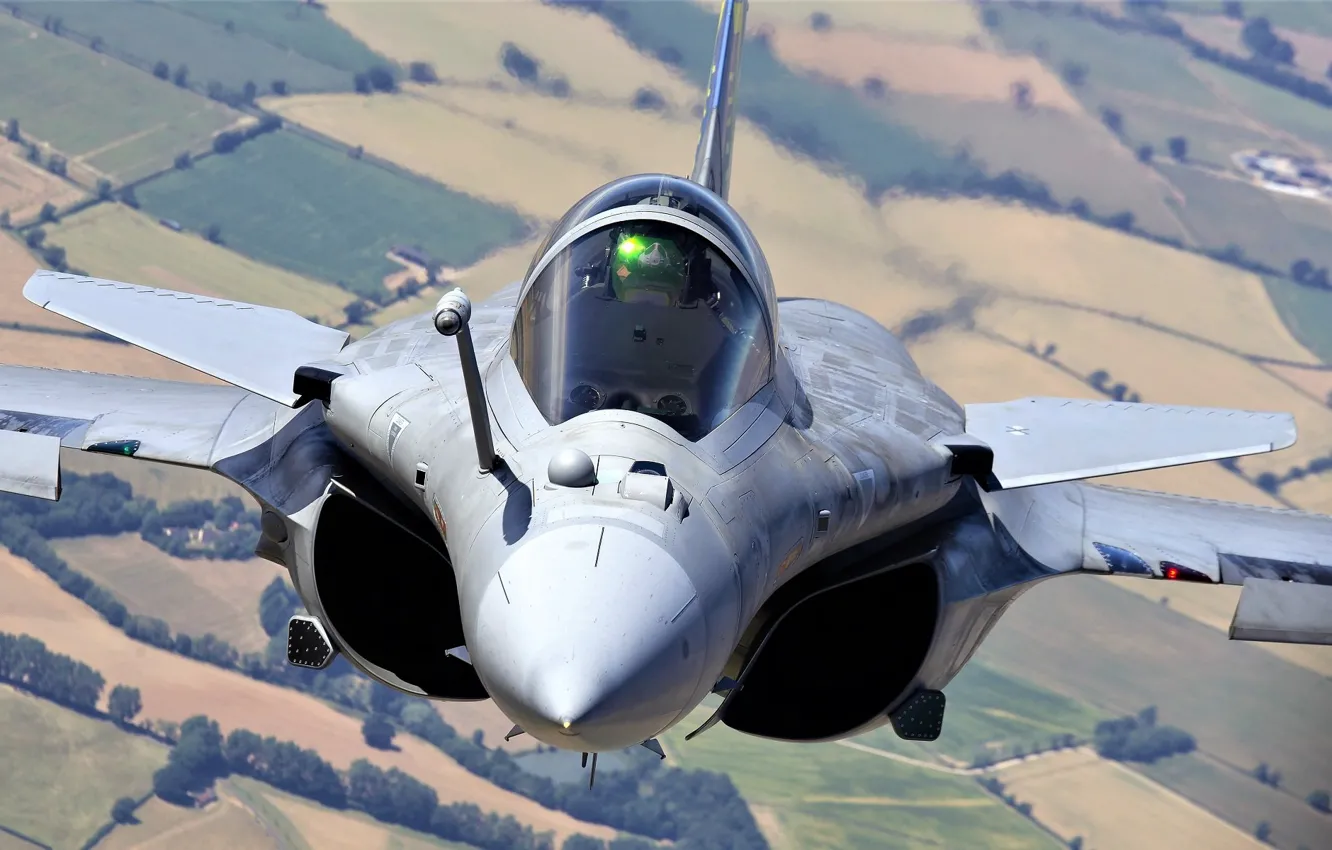 Фото обои Пилот, Dassault Rafale, ВВС Франции, Кокпит, Armée de l'Air, ИЛС, Rafale D