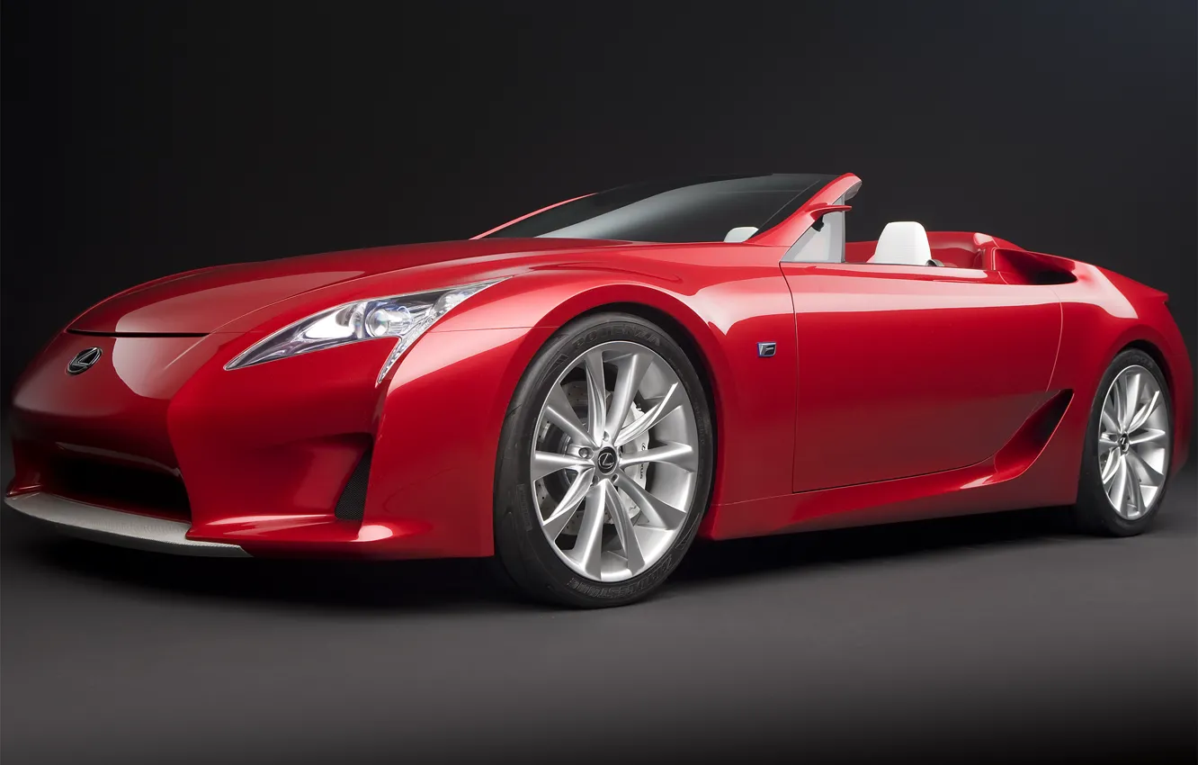 Фото обои Concept, Roadster, 2008, Lexus, лексус, LFA